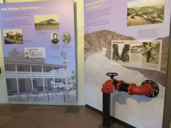 Visitor center with great exhibits.