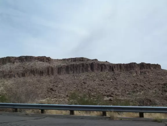 Huge sand dunes that make a sound when you walk on them. Quite far from the trailhead. Extremely vigorous walk.