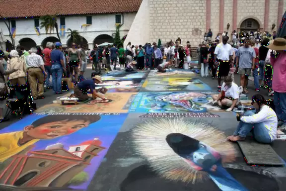 Beautiful Spanish-Indian architecture, a chapel, a view of the ocean and rose garden, and a museum.