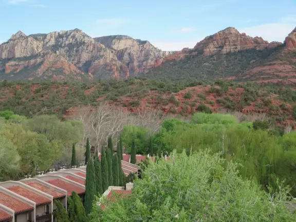 One of my favorite places on earth! Red rocks soar above you.