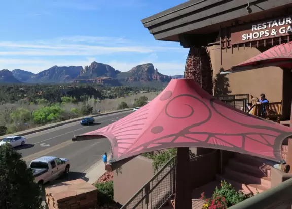 One of my favorite places on earth! Red rocks soar above you.