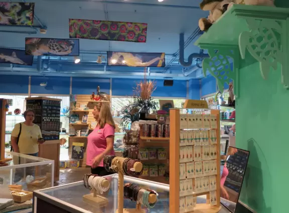 Top notch aquarium with nice temporary exhibits too!