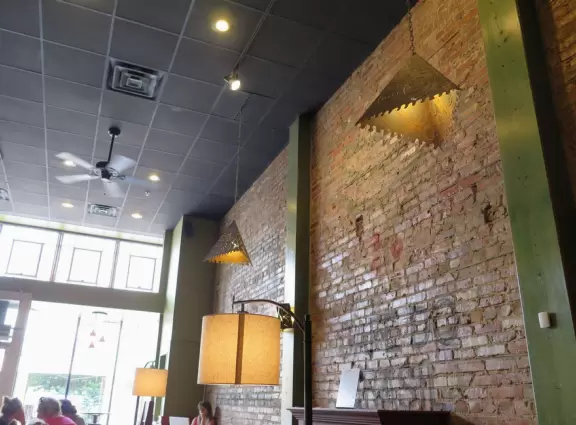 Wonderful downtown area on the river.