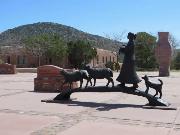 Town with plain geographical features but nice adobe structures, basilica, and museums.