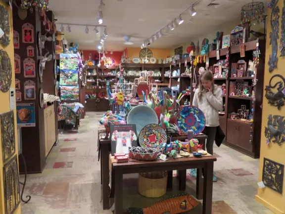 Lovely spot up high with sculptures, open spaces, cafe, and great little museums.