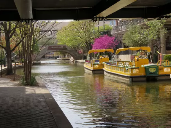 Fantastic place to stroll along the canal, check out the flowers and pretty trees, see the Land Run sculpture, and enjoy live music at dinner.