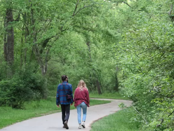 Lovely shady greenway- great for a long walk.