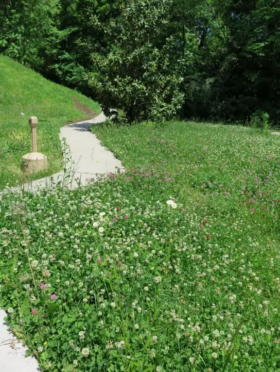 Gorgeous Gothic architecture, impressive chapel, and cute patios under leafy trees.