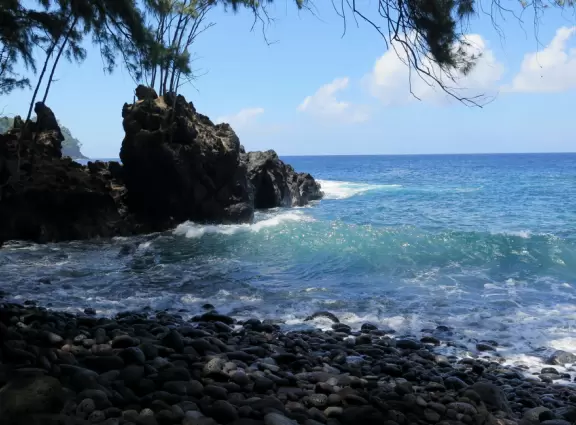 Rocky beach park with so much atmosphere.