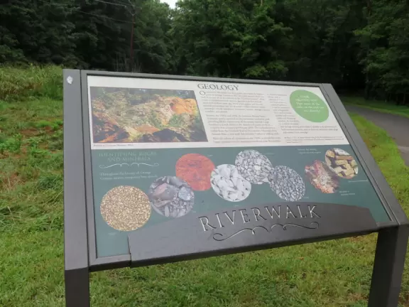 Beautiful 1.8 mile riverwalk, and&nbsp;Weaver Street Market with outdoor seating.