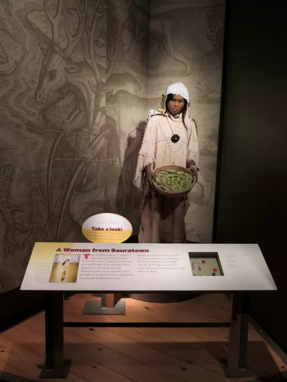 Free&nbsp;state-of-the-art history museum with exhibits on pirates, the civil war, and World War II in North Carolina.