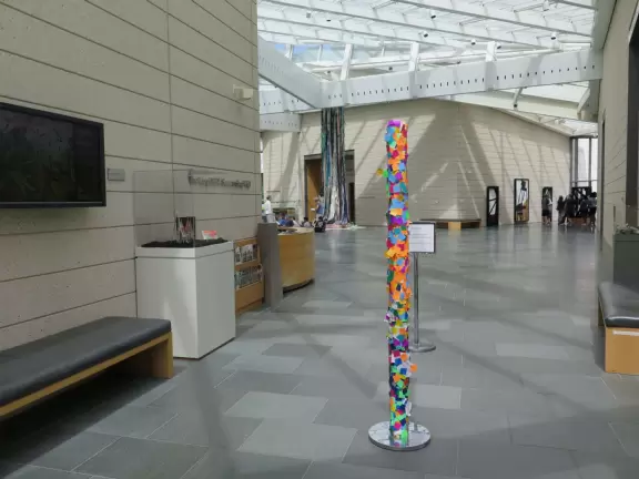 Attractive&nbsp;light-filled&nbsp;museum with three halls, one permanent and two temporary, and a museum store.