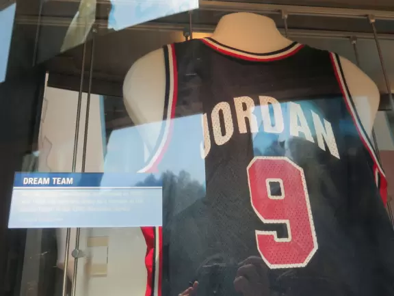 Attractive and interesting museum about important athletes, coaches, and moments in UNC basketball.