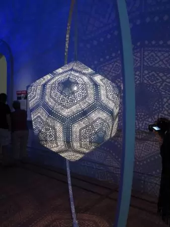 Gorgeous building with some amazing temporary art exhibits.