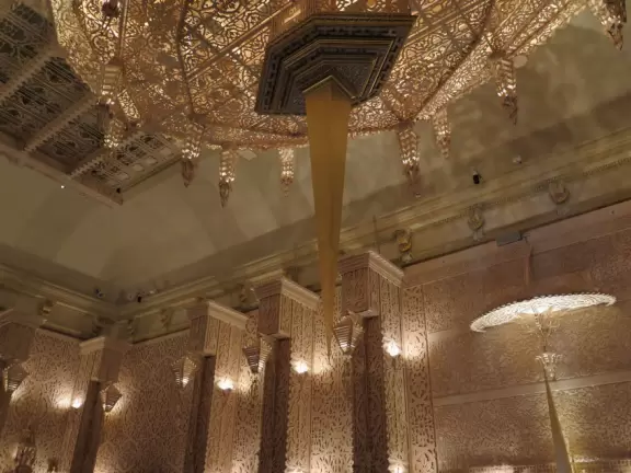 Gorgeous building with some amazing temporary art exhibits.