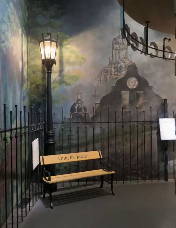 Meaningful architecture, excellent children's exhibit, and very sad exhibits for adults.