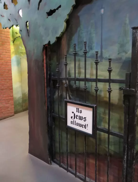 Meaningful architecture, excellent children's exhibit, and very sad exhibits for adults.