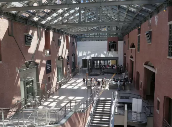 Meaningful architecture, excellent children's exhibit, and very sad exhibits for adults.