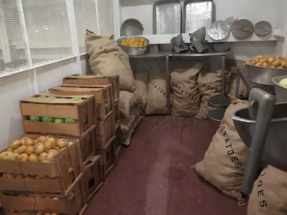 Interesting visit, where you get to really explore a great deal of the ship.