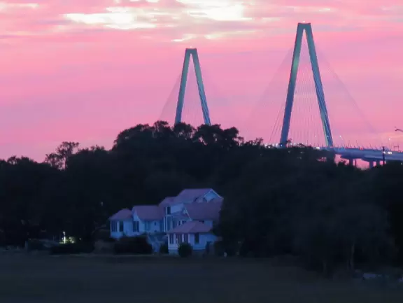 Three-level restaurant on the water- a beauty!