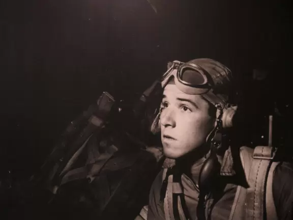 Beautiful bright harbor views from this huge aircraft carrier!