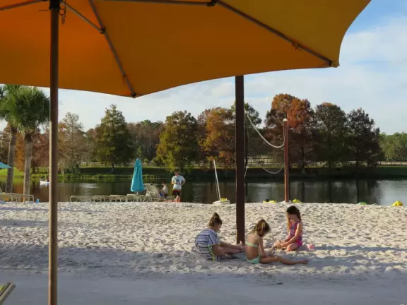 Resort in Orlando that is like a tropical paradise, with enough to do to fill a whole day.