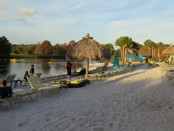 Resort in Orlando that is like a tropical paradise, with enough to do to fill a whole day.