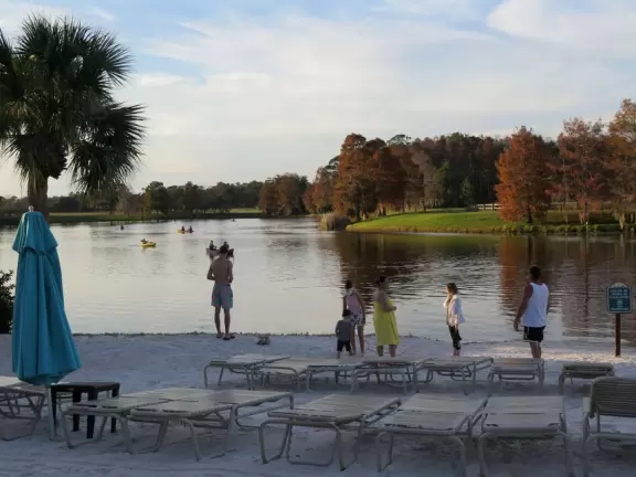 Resort in Orlando that is like a tropical paradise, with enough to do to fill a whole day.