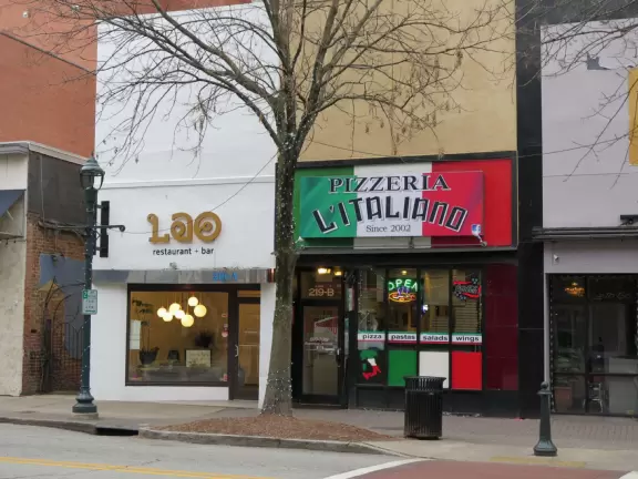 University town with many nice spots to explore.