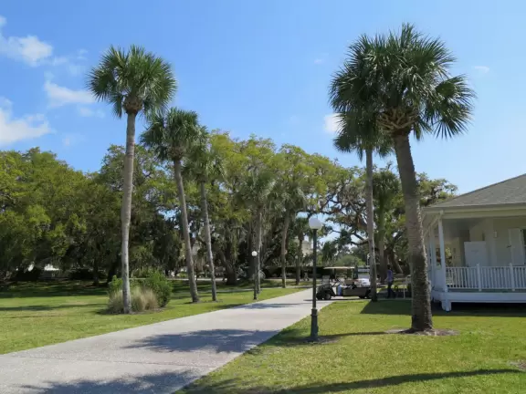 Impressive buildings in historic area,&nbsp;lovely restaurant on wharf, bike riding on great trails, and several beaches.