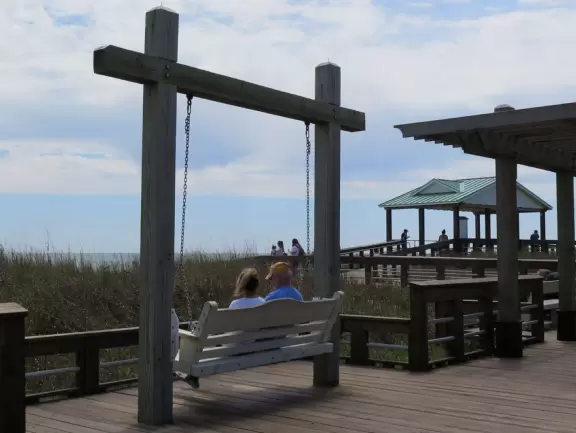 Fun town with nice beach, ice cream shops, and boardwalk with amusement&nbsp;park.