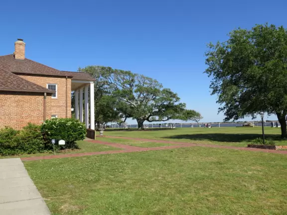 A wonderful place to stroll, on the waterfront.