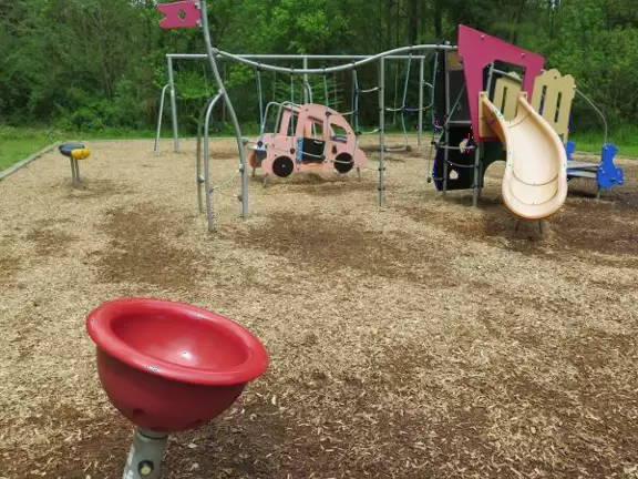Especially good playground for older kids!