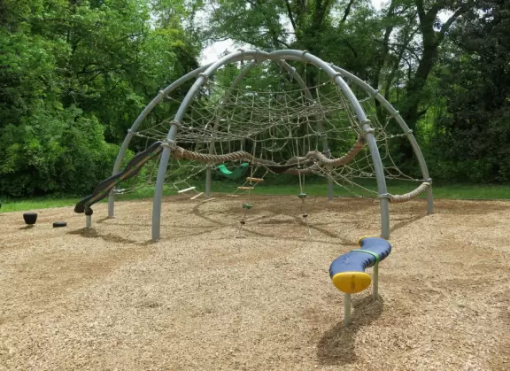 Especially good playground for older kids!