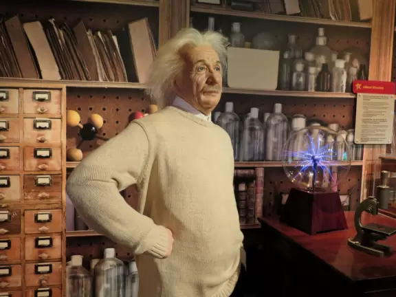 Exciting museum with wax figures of famous people.