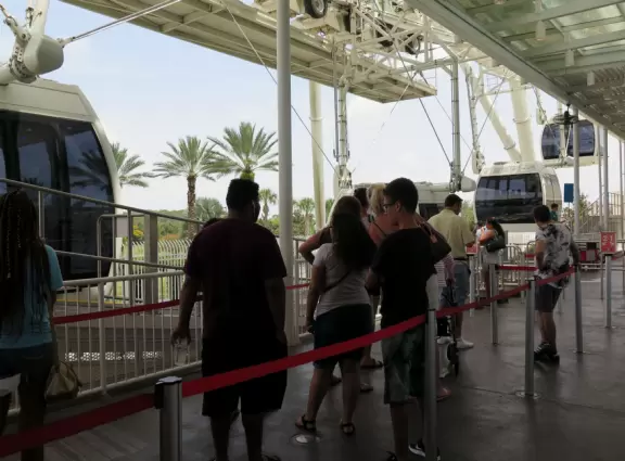 Go up high in a glass chamber!