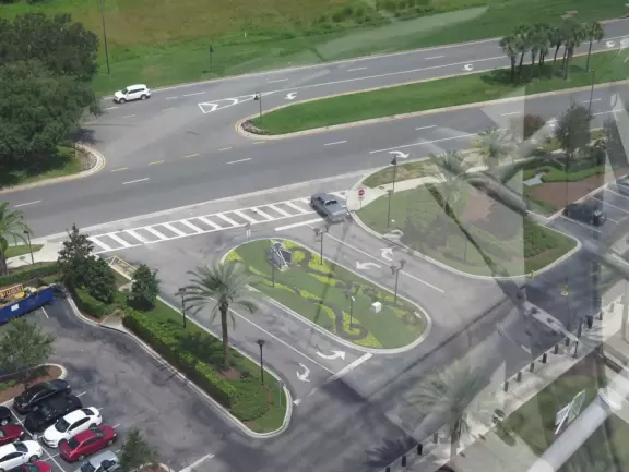 Go up high in a glass chamber!