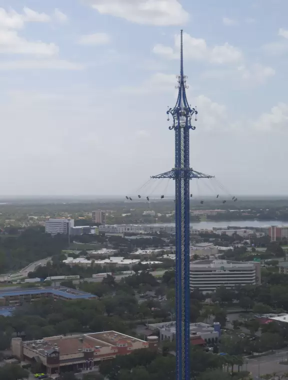 Go up high in a glass chamber!