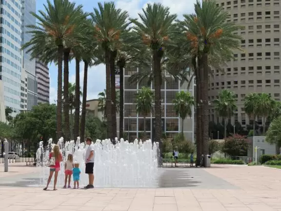 Super children's museum with rope climbey, music station, dance area, lincoln logs, magnetic triangles, sand that responds, supermarket, and more!