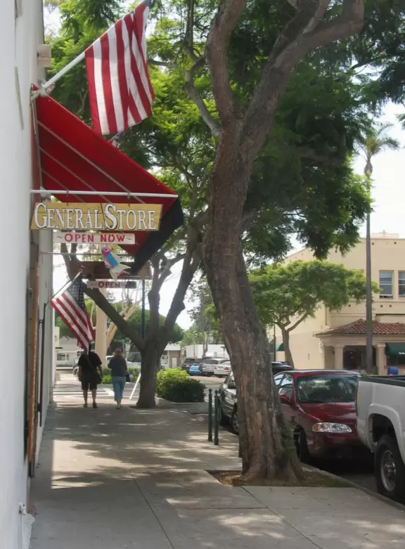 Carpinteria town has a laidback beachtown/campground feel.