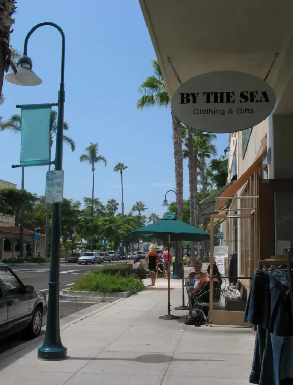 Carpinteria town has a laidback beachtown/campground feel.