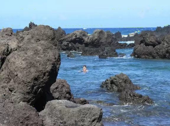 Rocky beach park with so much atmosphere.
