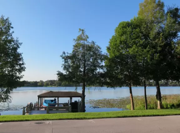 There is a peaceful, beautiful feeling in the chapel and grounds of Maitland Art Center.