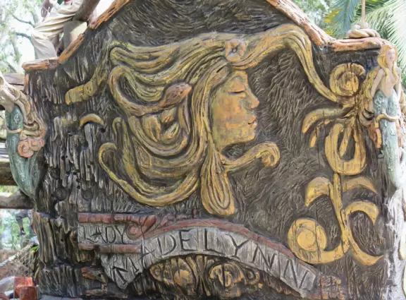 Beautiful mini golf with waterfalls, caves, pirate ship, tropical landscaping, and lots of shade.