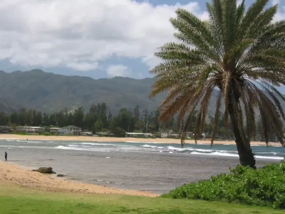 Great beach to learn to surf or to go for a long stroll.