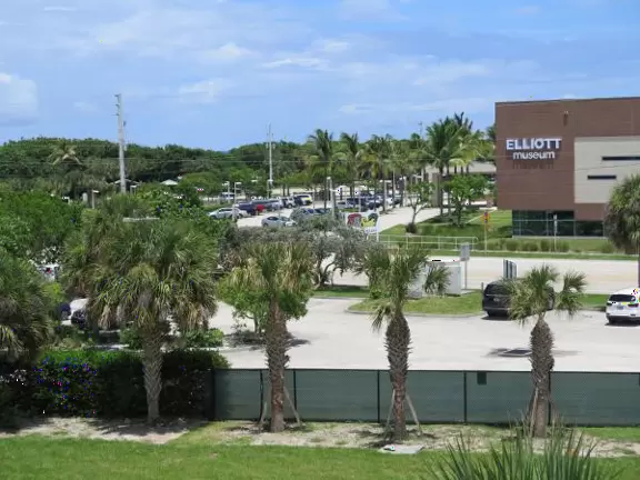 Beautiful nature center on Hutchinson Island, with nature trail on boardwalks, lagoon filled with sharks and game fish, stingrays you can feed by hand, and huge ocean deck with views around the island!