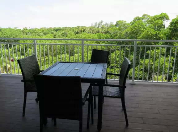 Beautiful nature center on Hutchinson Island, with nature trail on boardwalks, lagoon filled with sharks and game fish, stingrays you can feed by hand, and huge ocean deck with views around the island!