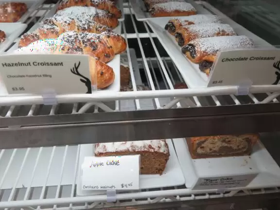 Main strip of West Palm Beach, with colorful and inviting architecture and decorations.