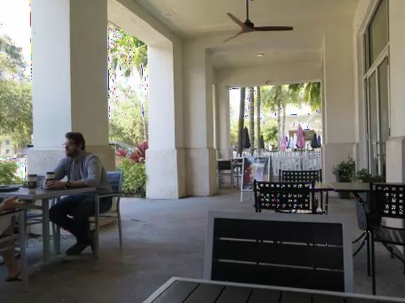 Development with restaurants that cater to the baseball fans that come to spring training games at Roger Dean Stadium, plus a taco cafe, Cuban cafe, and a great coffee shop.