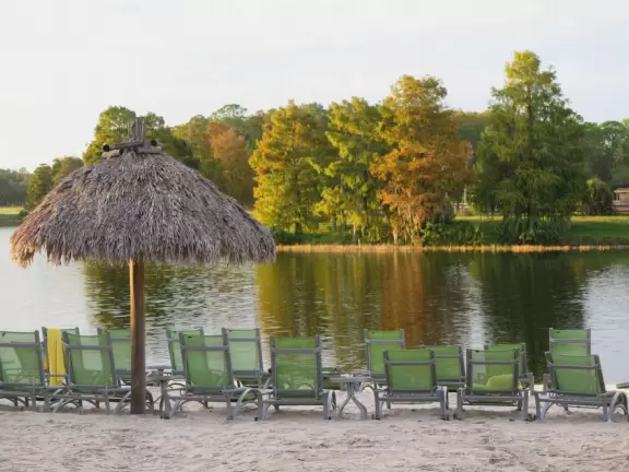 Resort in Orlando that is like a tropical paradise, with enough to do to fill a whole day.